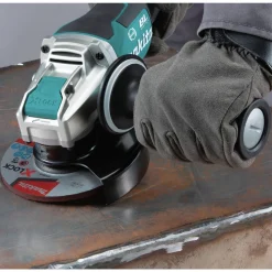 Factory Reconditioned Makita 18V LXT X-LOCK Paddle Switch Brushless Lithium-Ion 4-1/2 in. / 5 in. Cordless Angle Grinder with AFT (Tool Only)
