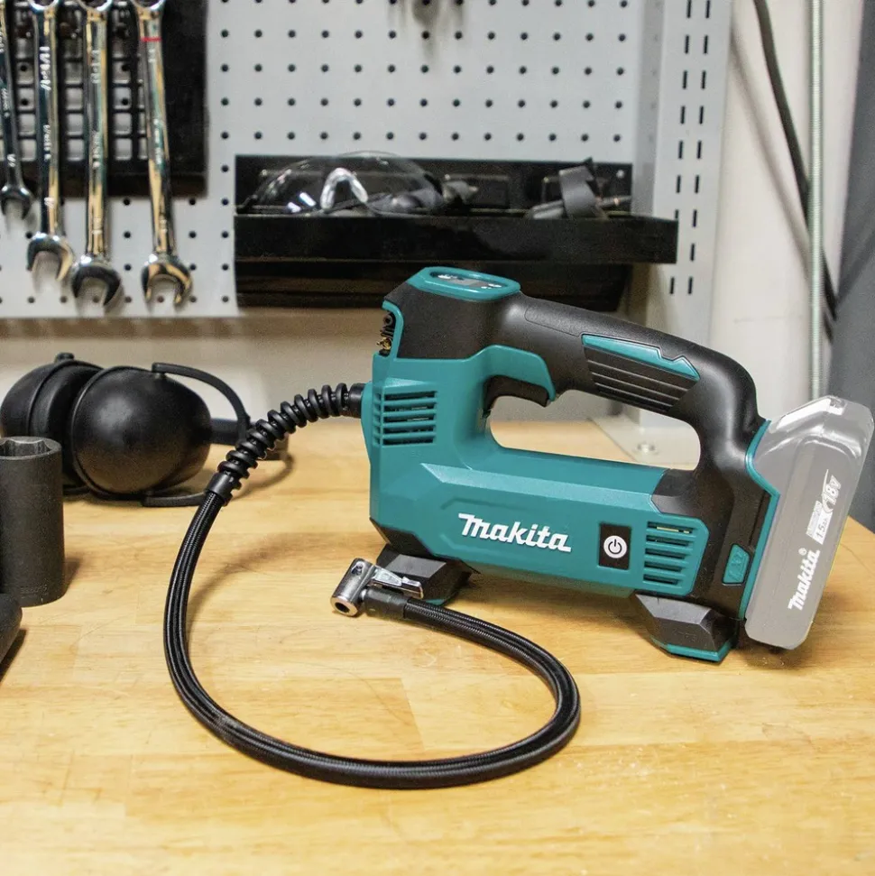 Factory Reconditioned Makita 18V LXT Brushed Lithium-Ion Cordless Inflator (Tool Only)