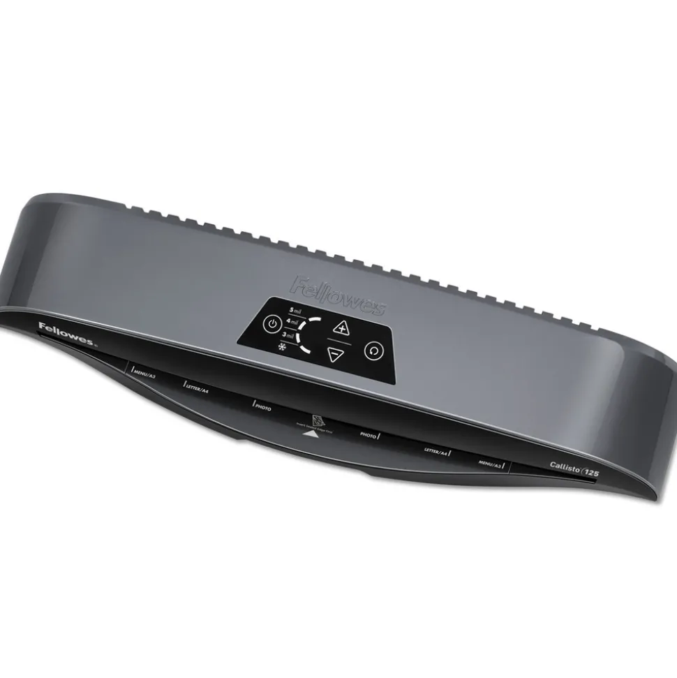 Fellowes Mfg Co. Callisto 125 12 in. Max Document Width 5 mil Max Document Thickness Laminators