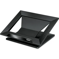 Fellowes Mfg Co. Designer Suites 13.19 in. x 11.19 in. x 4 in. Laptop Riser Supports up to 25 lbs. - Black Pearl