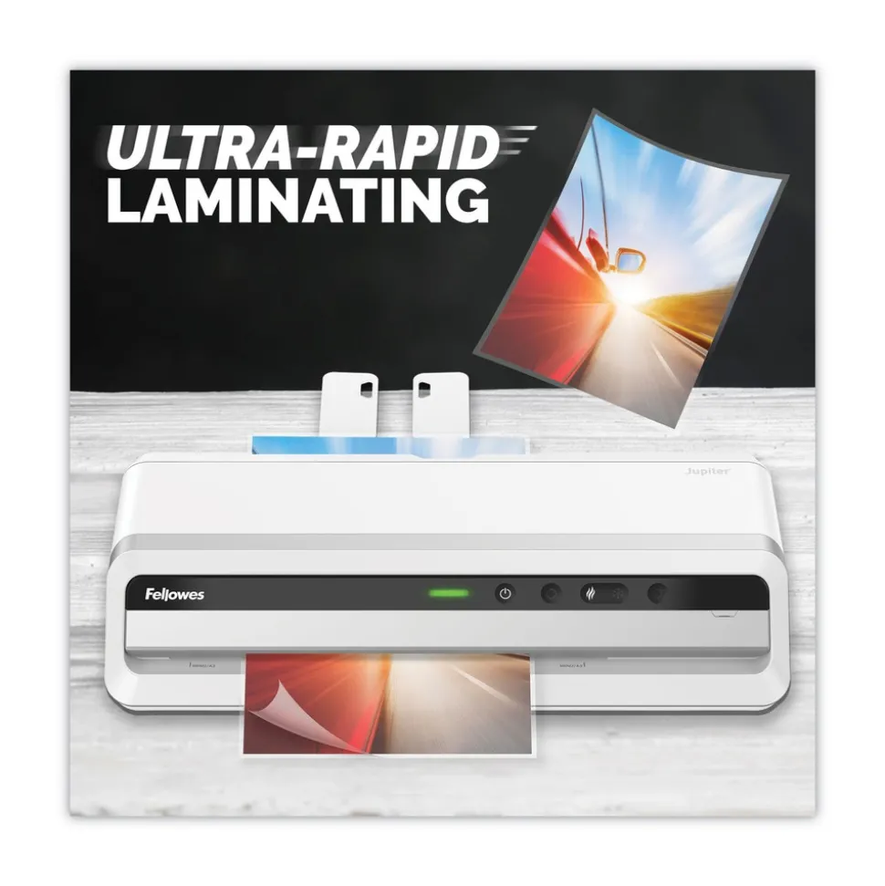 Fellowes Mfg Co. 6 Rollers 12.5 in. Max Document Width 10 mil Max Document Thickness Jupiter 125 Laminator