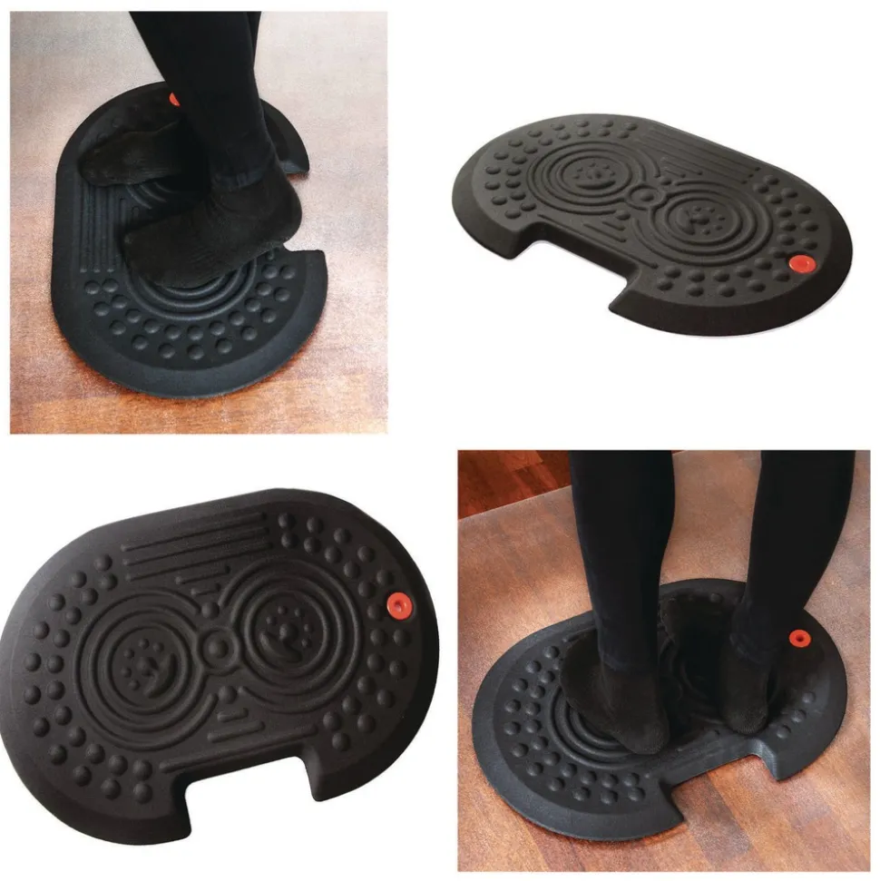 Floortex AFS-TEX 2000X 16 in. x 24 in. Anti-Fatigue Mat - Black