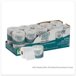 Georgia Pacific Professional Angel Soft Ps 2 Ply Premium Bathroom Tissue - White (20/Carton)