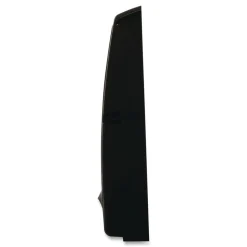 Georgia Pacific Professional Safe-T-Gard 16.38 in. x 2.5 in. x 11.75 in. Half-Fold Toilet Seat Cover Dispenser - Black