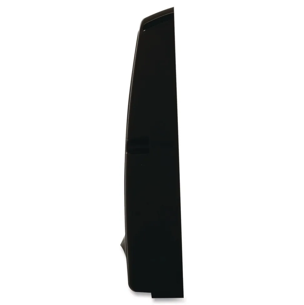 Georgia Pacific Professional Safe-T-Gard 16.38 in. x 2.5 in. x 11.75 in. Half-Fold Toilet Seat Cover Dispenser - Black