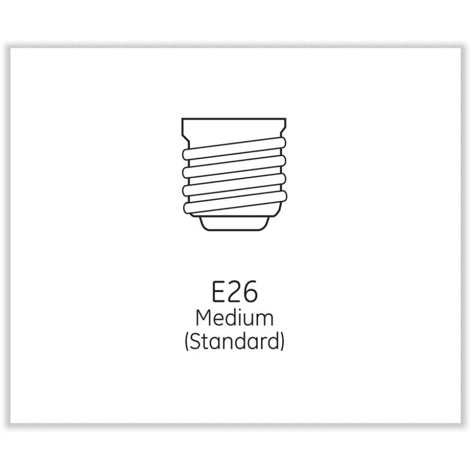 GE Reveal 5 Watts HDPlus LED A19 Light Bulb (4/Pack)