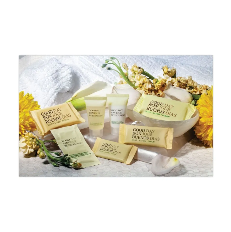 Good Day #1-1/2 Unwrapped Amenity Bar Soap - Fresh Scent (500/Carton)
