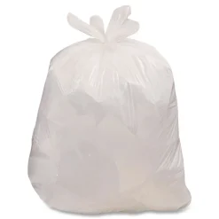 Handi-Bag 23.75 in. x 28 in. 13-Gallon 0.6 mil. Super Value Pack Can Liners - White (100/Box)