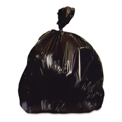 Heritage 24 in. x 27 in. 30 gal. 1 mil Eco Blend Max Can Liners - Black (500/Carton)
