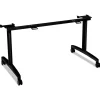 HON Huddle Flip-Top Base for 24 in. Deep Table Top - Charcoal