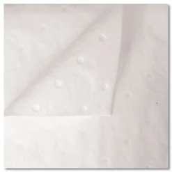HOSPECO TASKBrand 15 in. x 18 in. 0.17-Gallon Industrial Oil Only Sorbent Pad - White (100/CT)