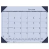 House of Doolittle EcoTones 22 in. x 17 in. 12-Month (Jan to Dec) 2026 Recycled Monthly Desk Pad Calendar - Sunset Orchid/Cordovan