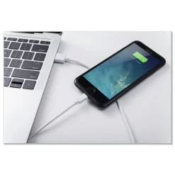 Innovera 6 ft. USB Apple Lightning Cable - White