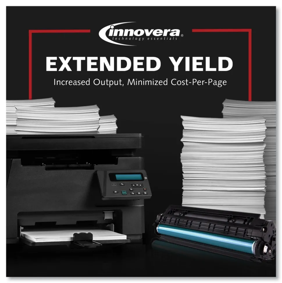 Innovera IVRF283X 2000 Page-Yield Remanufactured High-Yield Toner Replacement for 83X (CF283X) - Black