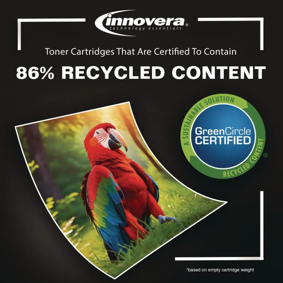 Innovera IVR86002 Remanufactured 2000 Page Yield Toner Cartridge for HP Q6002A - Yellow