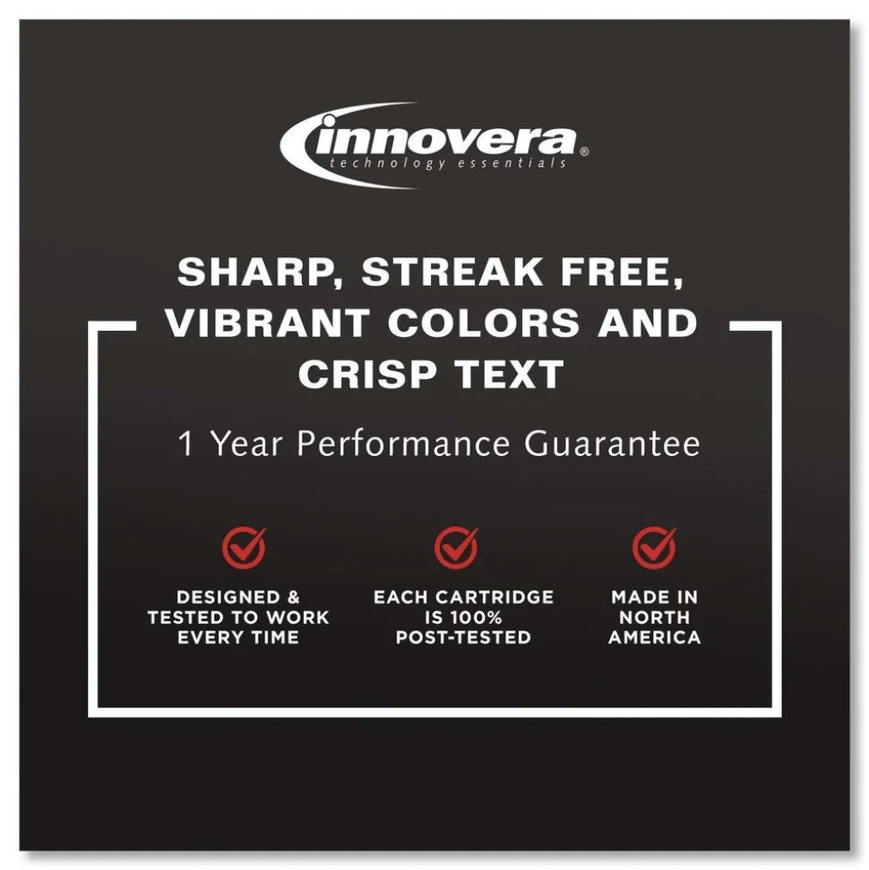 Innovera 300 Page-Yield Remanufactured High-Yield Ink Replacement for 65XL (N9K04AN) - Black