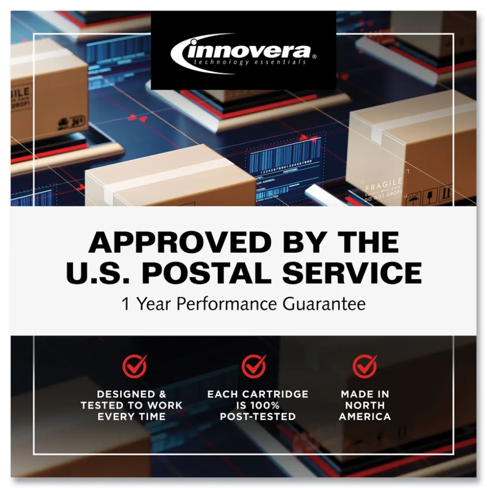 Innovera 2300 Page-Yield Remanufactured High-Yield Toner Replacement for TN227C - Cyan