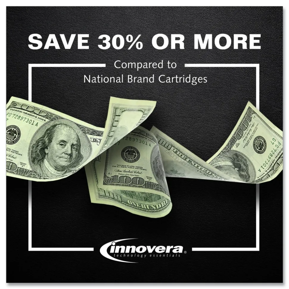 Innovera 120 Page-Yield Remanufactured Ink Replacement for 65 (N9K02AN) - Black