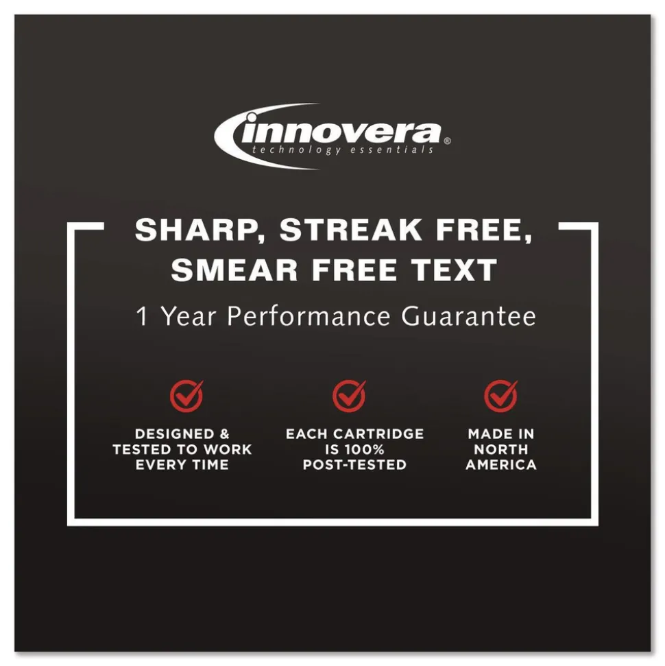 Innovera 2,000 Page-Yield Remanufactured High-Yield Toner Replacement for 962XL (3JA03AN) - Black