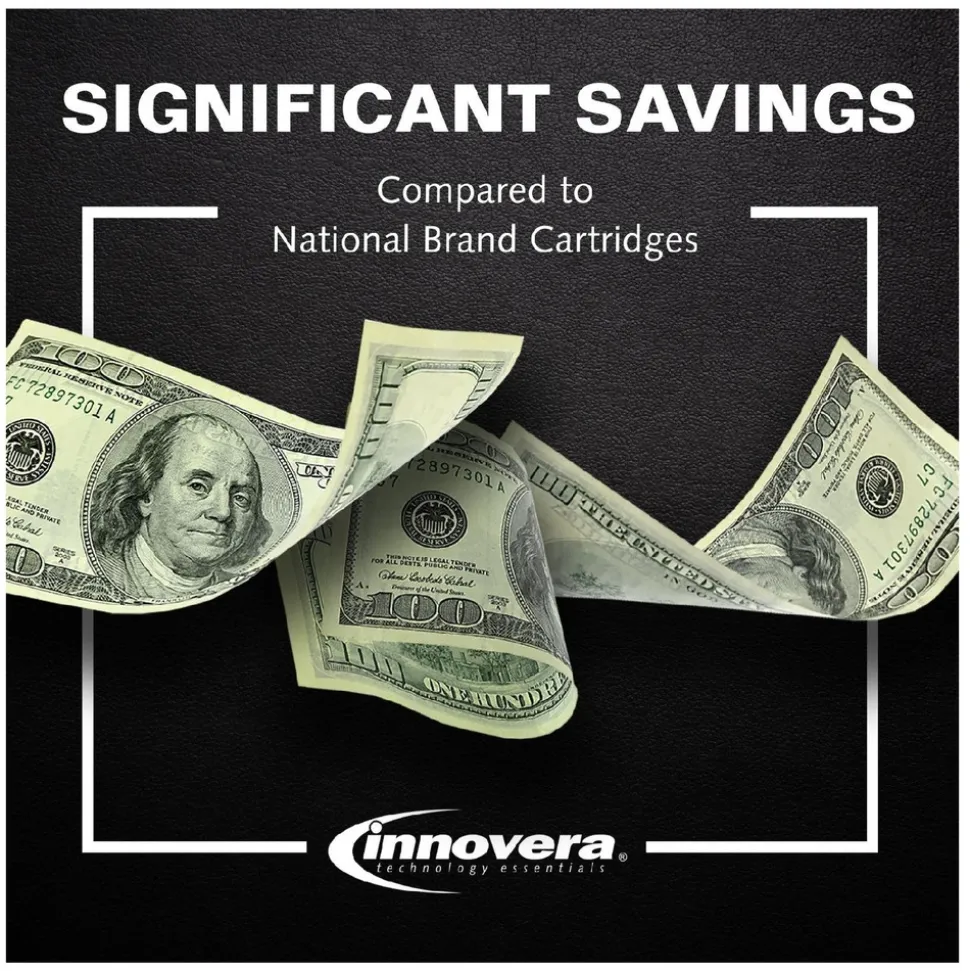 Innovera 825 Page-Yield Remanufactured High-Yield Ink Replacement for 910XL - Cyan