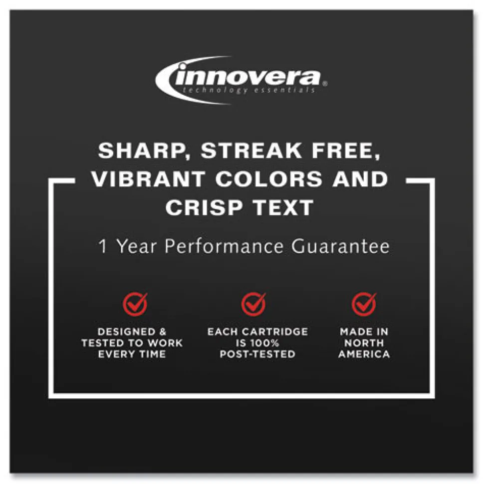 Innovera 600 Page-Yield Remanufactured High-Yield Ink Replacement for 64XL (N9J92AN) - Black