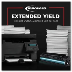 Innovera 4000 Page-Yield Remanufactured High-Yield Toner Replacement for 305X (CE410X) - Black