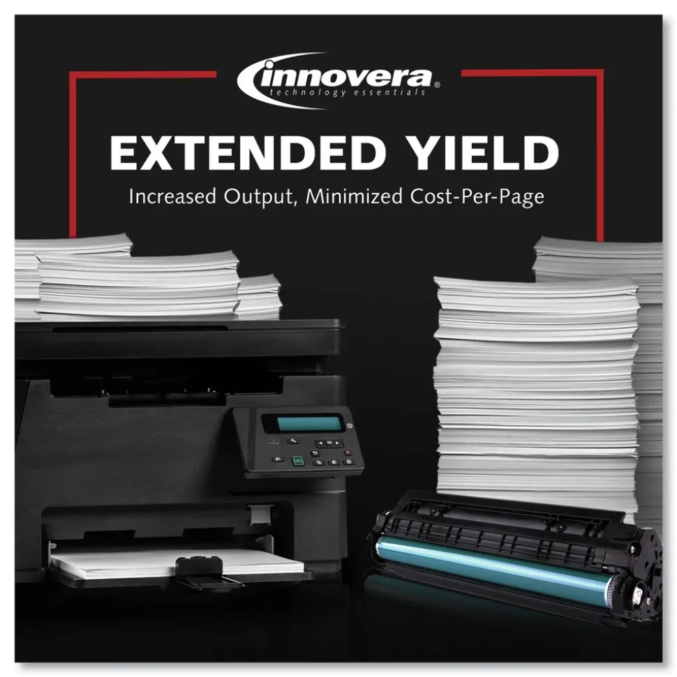 Innovera 4000 Page-Yield Remanufactured High-Yield Toner Replacement for 305X (CE410X) - Black