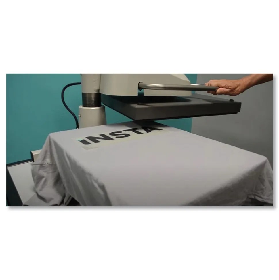 INSTA 256 32 in. x 40 in. x 22 in. Manual Heat Press - Beige/Black