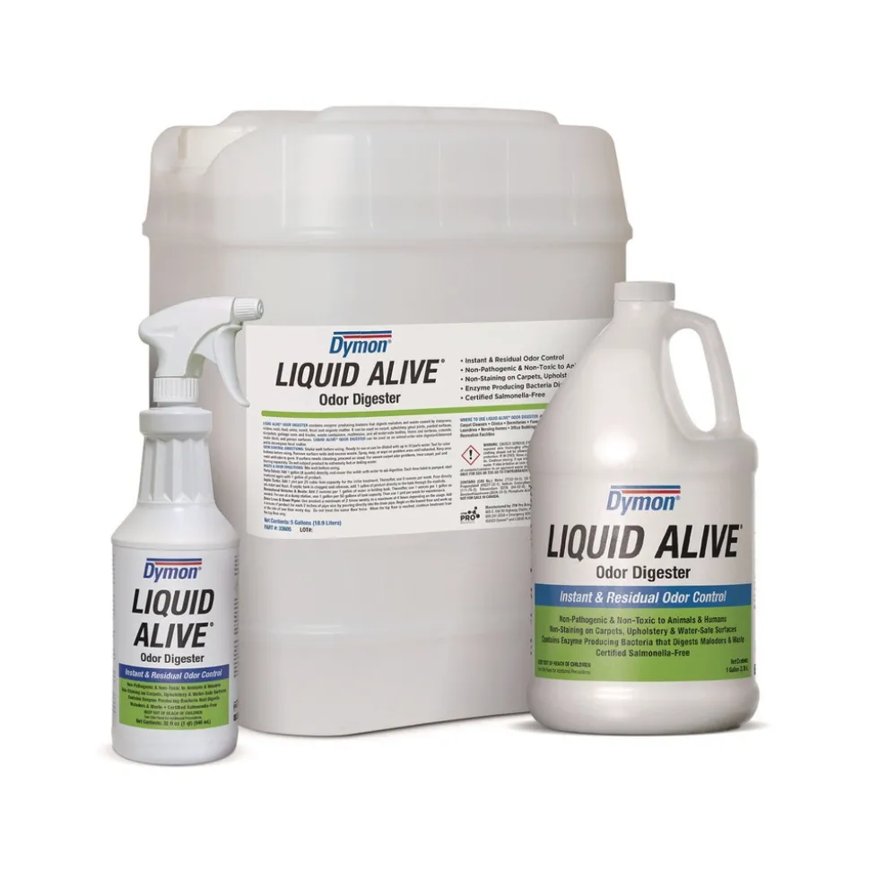 ITW Dymon LIQUID ALIVE 32 oz. Bottle Odor Digester (12/Carton)
