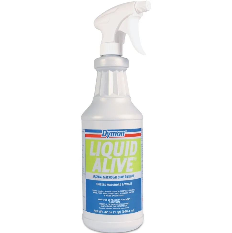 ITW Dymon LIQUID ALIVE 32 oz. Bottle Odor Digester (12/Carton)