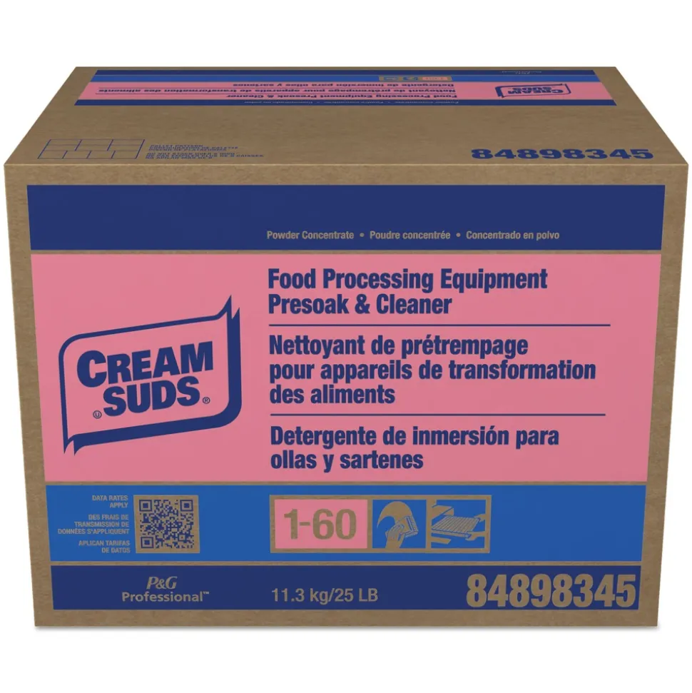 Joy 25 lbs. Box Manual Pot and Pan Powder Presoak and Detergent with Phosphate - Baby Powder Scent (1/Carton)