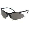 Kimberly-Clark 19836 Code 4 Safety Glasses - Black Frame, Smoke Lens (12/Box)