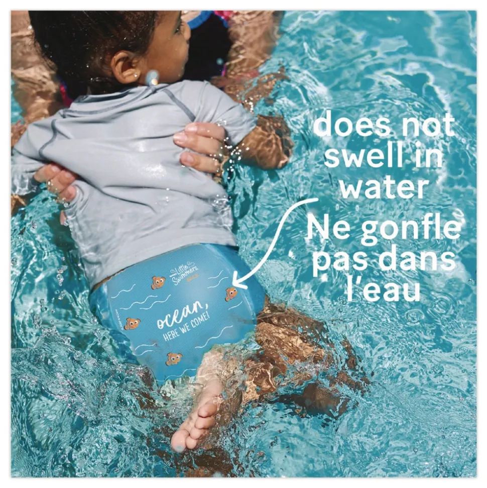 Kimberly-Clark 32 lbs. and Up Little Swimmers - Size 5-6/Blue (8/Carton)