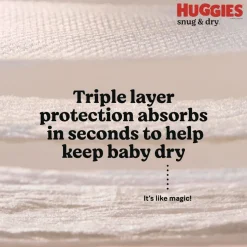 Kimberly-Clark Sung and Dry 35 lbs. and Up Diapers - Size 6 (104/Carton)