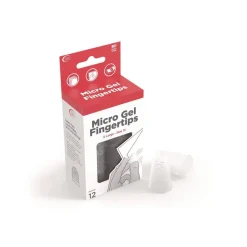 LEE Size 13 Micro-Gel Fingertips - X-Large Clear (12/Pack)