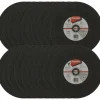 Makita 25-Piece 14 in. x .110 in. x 1 in. 30 Grit Type 1 Thin Cut-Off Wheel Set for Aluminum Cutting