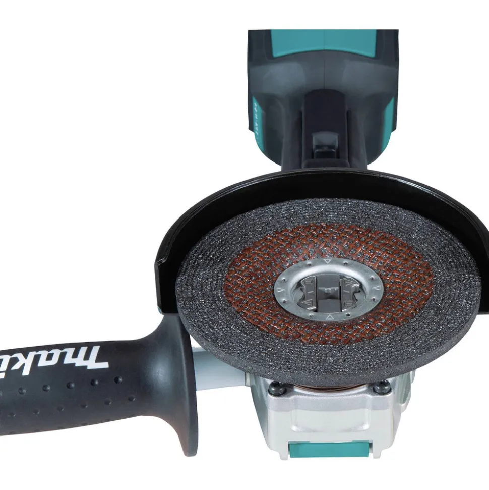 Makita 18V LXT Brushless Lithium-Ion 4-1/2 in. / 5 in. Cordless Paddle Switch X-LOCK Angle Grinder with AFT (Tool Only)
