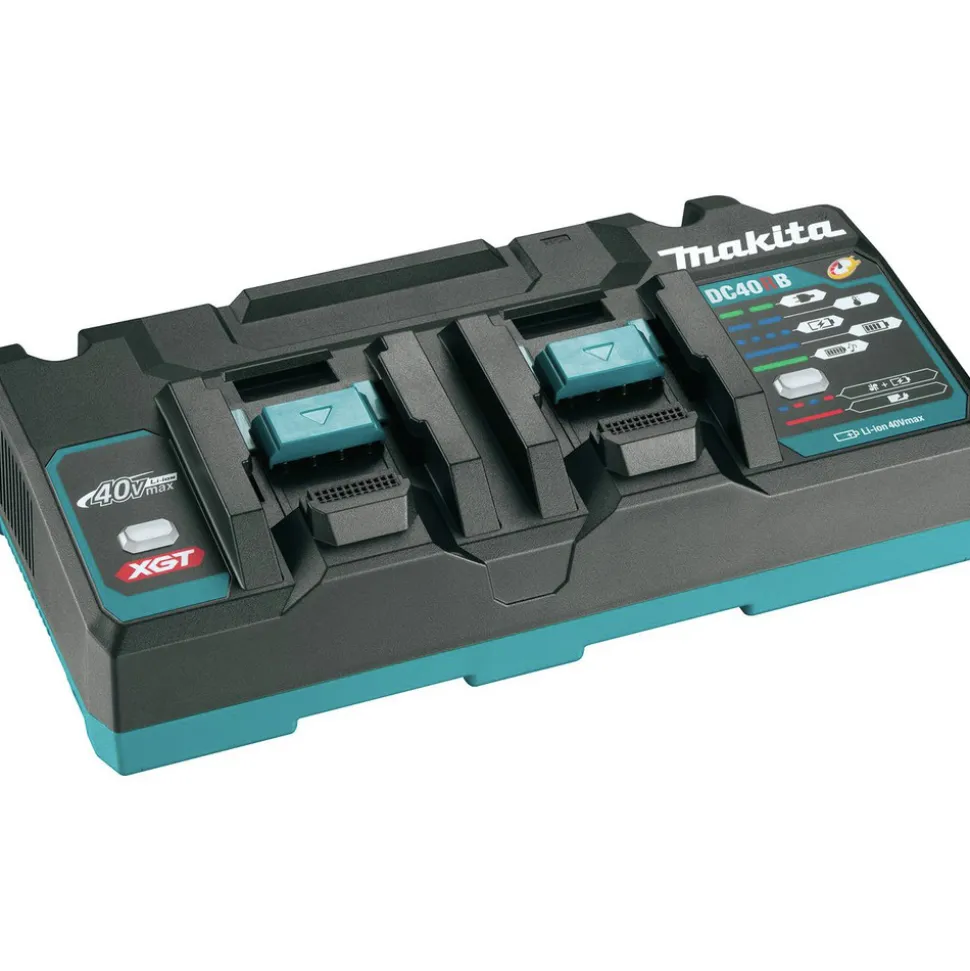Makita 40V max XGT Brushless Lithium-Ion 2.1 Gallon Cordless AWS HEPA Filter Dry Dust Extractor Kit (4 Ah)