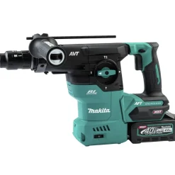 Makita 40V max XGT 1‑3/16 in. SDS‑Plus Rotary Hammer Kit with Interchangeable Chuck and 4‑1/2 in. / 5 in. Angle Grinder with Electric Brake Virtual Bundle