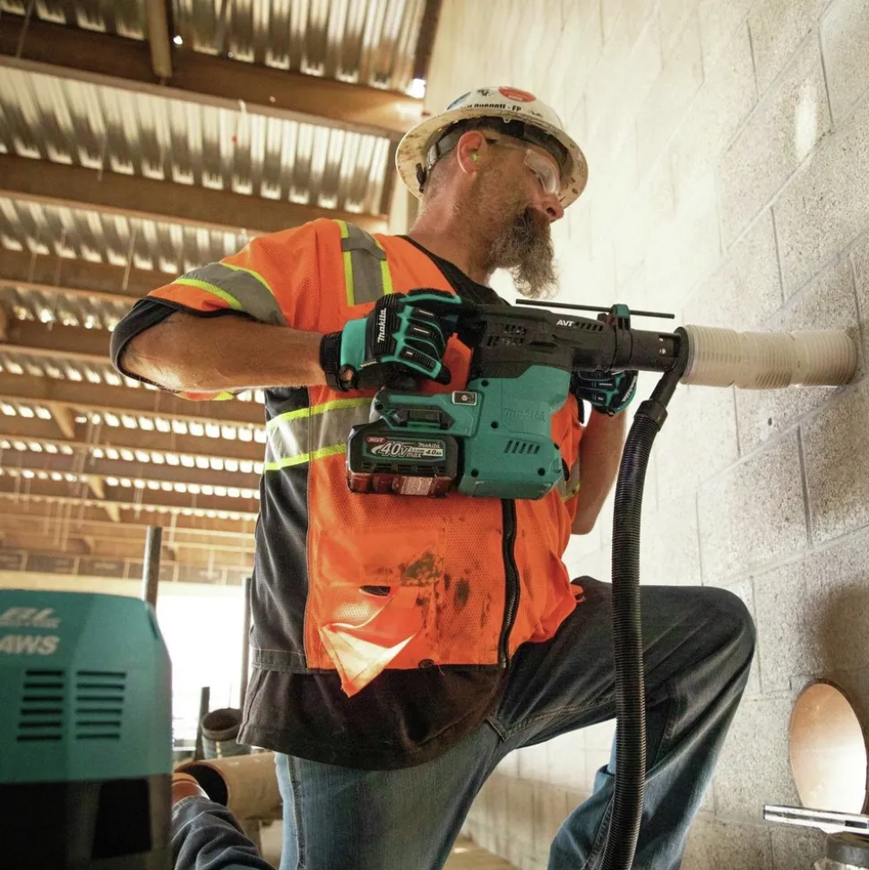 Makita 40V max XGT 1‑3/16 in. SDS‑Plus Rotary Hammer Kit with Interchangeable Chuck and 4‑1/2 in. / 5 in. Angle Grinder with Electric Brake Virtual Bundle