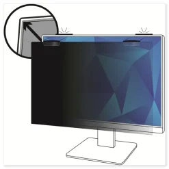 3M 16:9 Aspect Ratio Comply Magnetic Attach Privacy Filter for 27 in. Widescreen Flat Panel Monitor