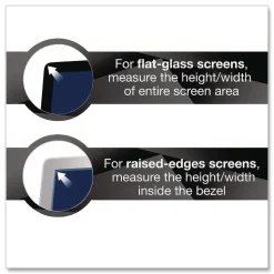 3M 16:9 Aspect Ratio Frameless Blackout Privacy Filter for 23 in. Widescreen Flat Panel Monitor