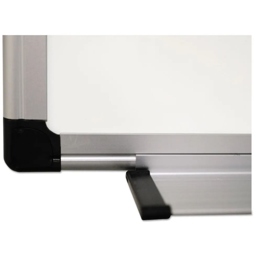 MasterVision 24 in. x 36 in. Aluminum Frame Porcelain Value Dry Erase Board - White
