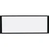 MasterVision 36 in. x 18 in. Cubicle Workstation Dry Erase Board - White Surface/Black Aluminum Frame