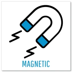 MasterVision 36 in. x 24 in. In-Out Magnetic Dry Erase Board - Silver Frame