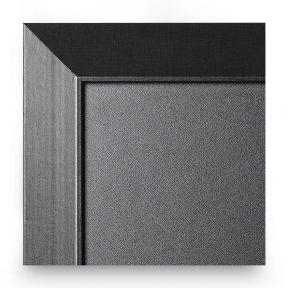 MasterVision Kamashi 36 in. x 24 in. Wood Frame Chalk Board - Black