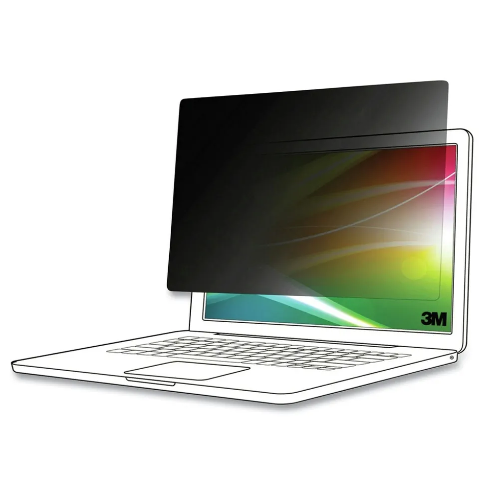 3M Bright Screen Privacy Filter for 13.3 in. Full Screen Widescreen