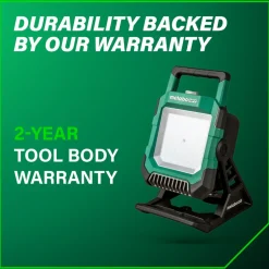 Metabo HPT 18V MultiVolt Lithium-Ion 4000 Lumen LED Cordless Work Light (Tool Only)