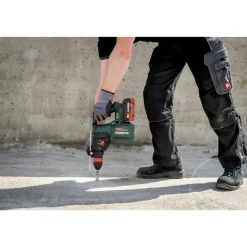 Metabo KH 18 LTX BL 28 Q SET ISA 18V Brushless Lithium-Ion 1-1/8 in. SDS-Plus Cordless Combination Hammer (Tool Only)