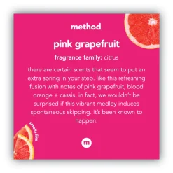 Method 10 oz Foaming Hand Wash - Pink Grapefruit Scent (6/Carton)